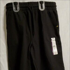 Wonder Nation Boys French Terry Shorts XXL(18) Black Cotton Blend NWT (CC18)